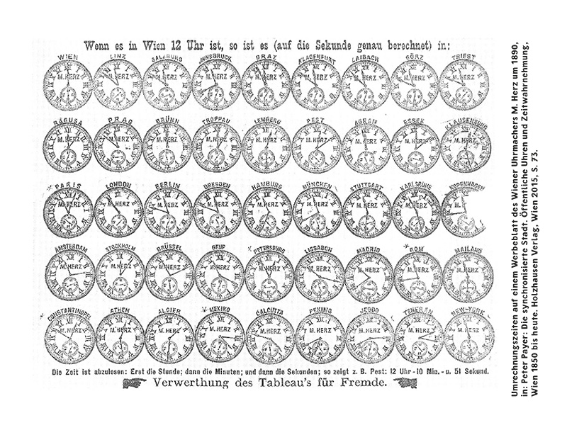 Entwurf Uhrzeiten